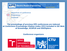 Tablet Screenshot of epe-conference.eu